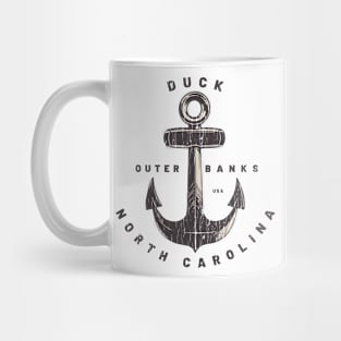 Duck, NC Summertime Vacationing Big Anchor Mug